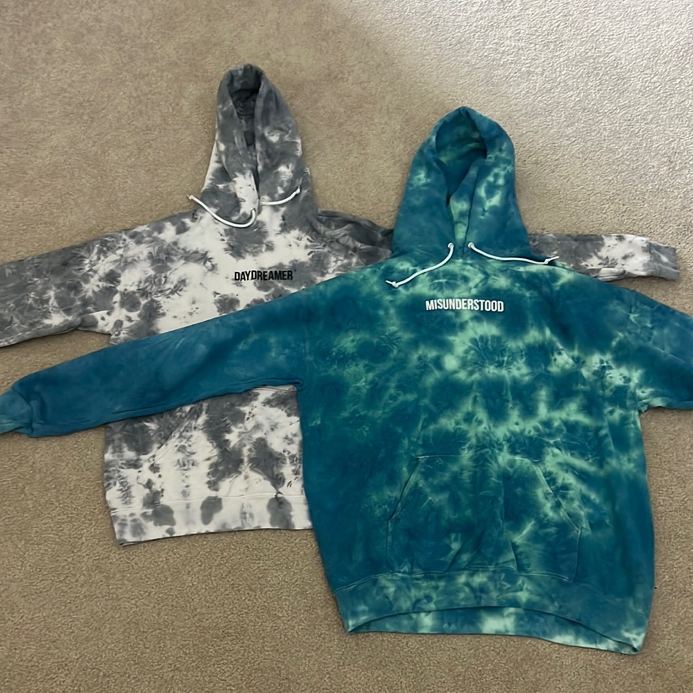 Mens tie dye hoodies